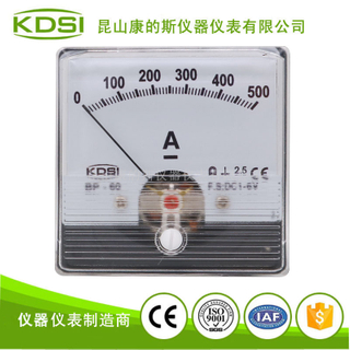  電焊機用指針式直流電流表 BP-60N DC50mV 500A 
