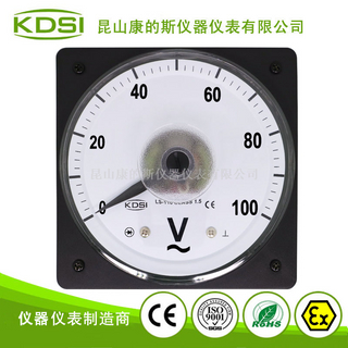 指针式广角度电压表LS-110 AC100V