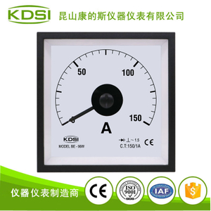 广角度交流电流测量指针表BE-96W AC150/1A 