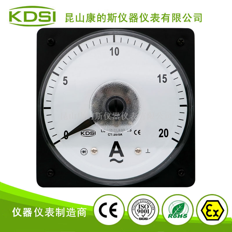 指针式广角度电流表LS-110 AC20/5A