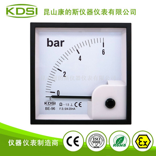 指针式直流压力表BE-96 DC4-20mA 6bar
