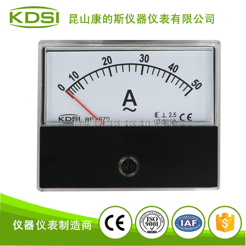 指針式交流電流表 BP-670 AC50/5A