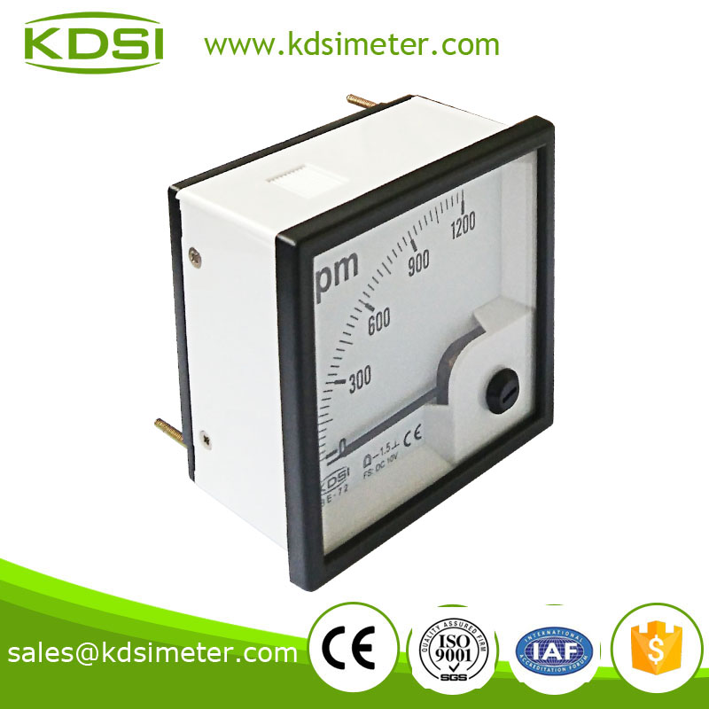 指针式直流电压转速表 BE-72 DC10V 1200RPM