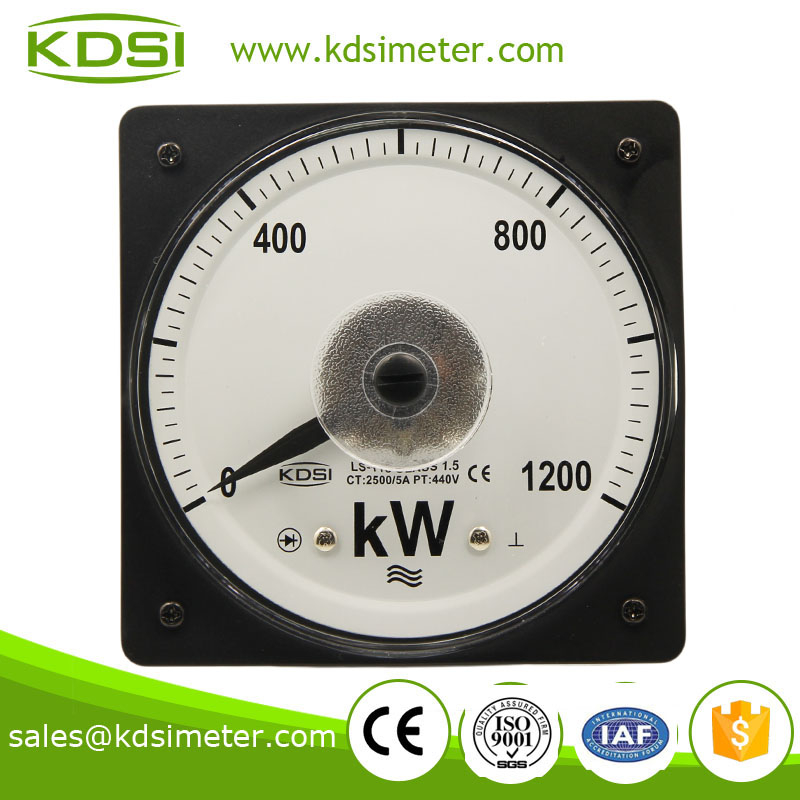 指针式广角度功率表 LS-110 1200KW 2500/5A 440V