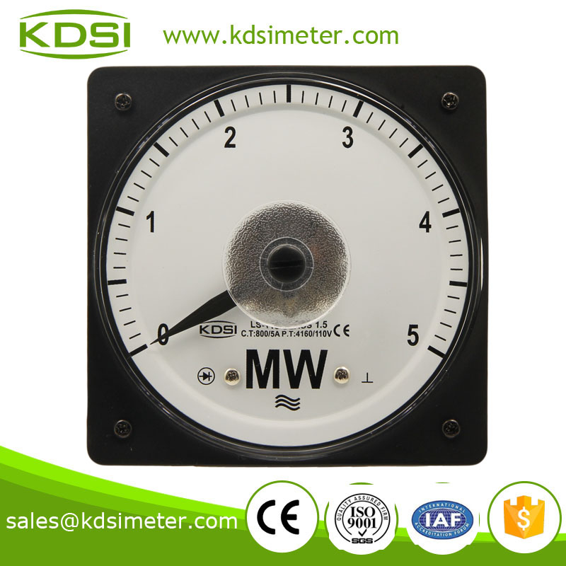 指针式广角度功率表 LS-110 5MW 800/5A